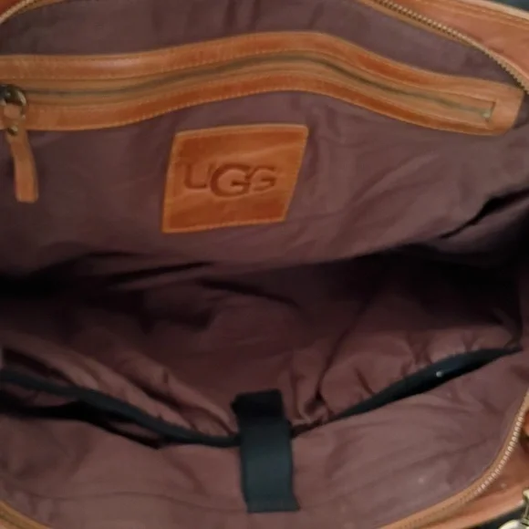 UGG  Leather and canvas Men's Bag - Picture 3 of 12